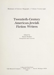 Twentieth-century American-Jewish fiction writers /