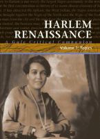 The Harlem Renaissance : a Gale critical companion /