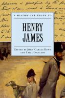 A historical guide to Henry James /