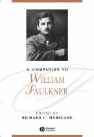 A companion to William Faulkner /