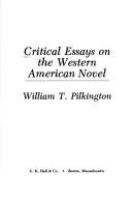 Critical essays on the western American novel /