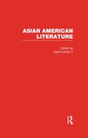 Asian American literature /