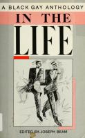 In the life : a Black gay anthology /