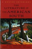 The literature of the American South : a Norton anthology /