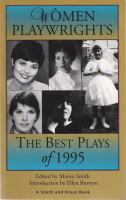 Women playwrights : the best plays of 1995 /