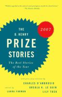 The O. Henry prize stories.
