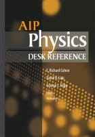 AIP physics desk reference.