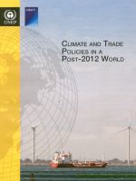 Climate and trade policies in a post-2012 world /
