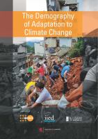 The Demography of adaptation to climate change /