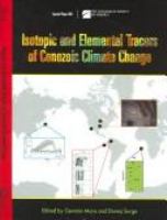 Isotopic and elemental tracers of Cenozoic climate change /