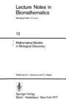 Mathematical models in biological discovery /