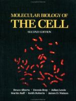 Molecular biology of the cell /