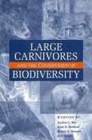 Large carnivores and the conservation of biodiversity /