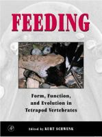 Feeding : form, function, and evolution in tetrapod vertebrates /