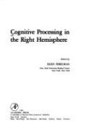 Cognitive processing in the right hemisphere /