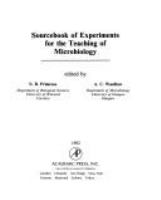 Sourcebook of experiments for the teaching of microbiology /