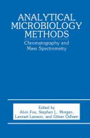 Analytical microbiology methods : chromatography and mass spectrometry /