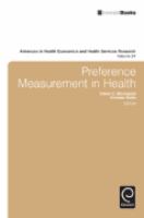 Advances in health economics and health services research.