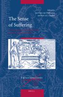 The sense of suffering : constructions of physical pain in early modern culture /