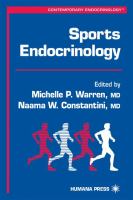 Sports endocrinology /