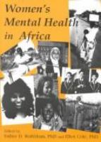 Women's mental health in Africa /