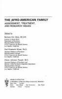 The Afro-American family : assessment, treatment, and research issues /