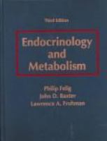 Endocrinology and metabolism /