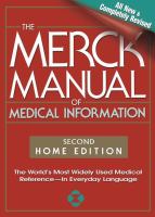 The Merck manual of medical information /