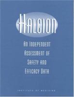 Halcion : an independent assessment of safety and efficacy data /