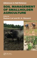 Soil management of smallholder agriculture /