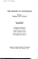 History of techniques.