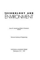 Technology and environment /