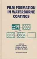 Film formation in waterborne coatings /