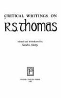 Critical writings on R.S. Thomas /