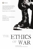 The ethics of war : classic and contemporary readings /