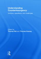 Understanding counterinsurgency : doctrine, operations and challenges /