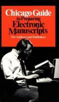 Chicago guide to preparing electronic manuscripts for authors and publishers.