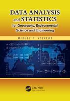 Data analysis and statistics for geography, environmental science, and engineering