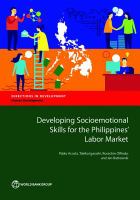 Developing Socioemotional Skills for the Philippines' Labor Market.