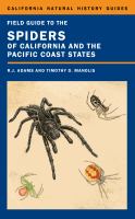 Field guide to the spiders of California and the Pacific Coast states