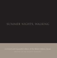 Summer nights, walking : along the Colorado front range, 1976-1982 /