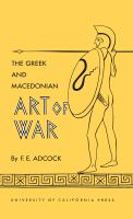 The Greek and Macedonian art of war.