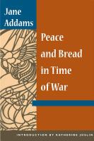 Peace and bread in time of war