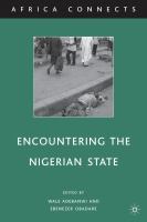 Encountering the Nigerian State.