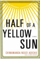 Half of a yellow sun /