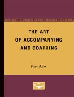 Art of Accompanying and Coaching /