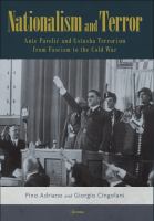 Nationalism and terror Ante Pavelic and Ustasha terrorism from fascism to the Cold War /