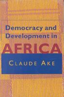 Democracy and development in Africa /