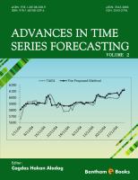 Advances in Time Series Forecasting.
