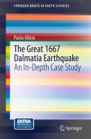 The Great 1667 Dalmatia Earthquake An In-Depth Case Study /